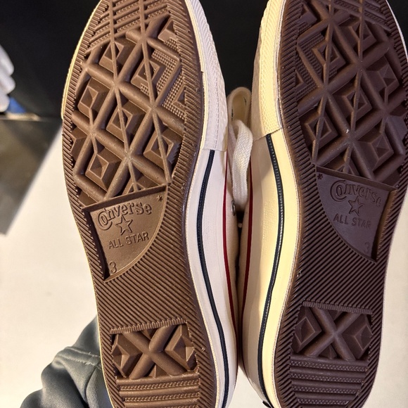 New without box canvas Converse All Stars high tops Mens 3 Womens 5 - Picture 5 of 8